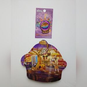 Knott's Berry Farm 2020 Bear-y Tales Collector Pins ~ 2 Sets